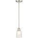 Amberle 1 Light 5.13 inch Brushed Nickel Indoor Pendant Ceiling Light